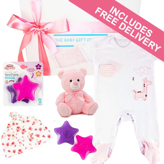 Big Softie Baby Girl Gift Hamper - Free Delivery