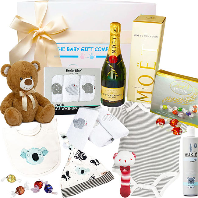 Congratulations Organic Baby Gift Box