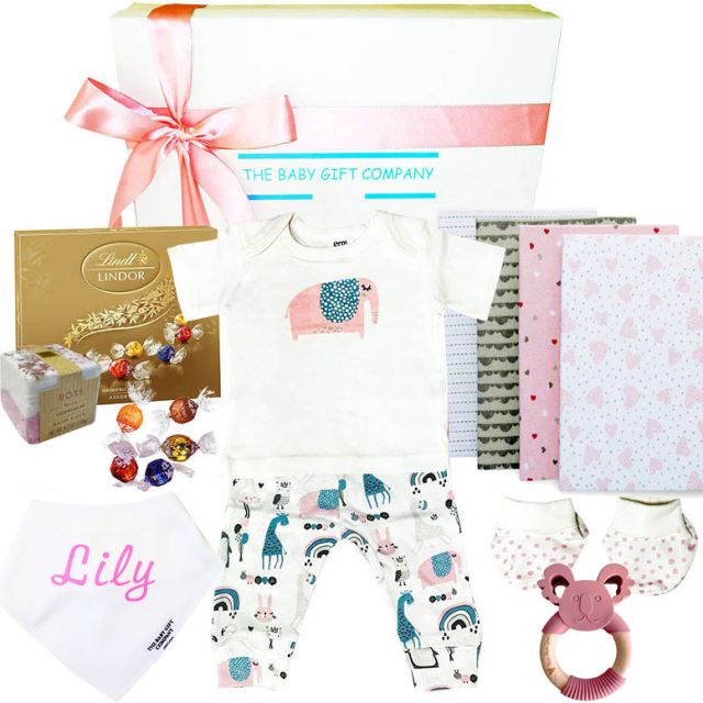 Gorgeous New Mum & Baby Girl Gift Hamper 