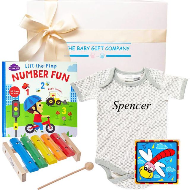Little Learner Organic Baby Gift Box - a delightful way to spoil a new baby