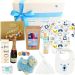 Pure Luxury Organic Baby Boy Gift Box