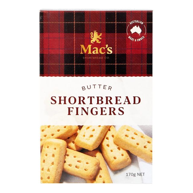 Butter Shortbread Fingers