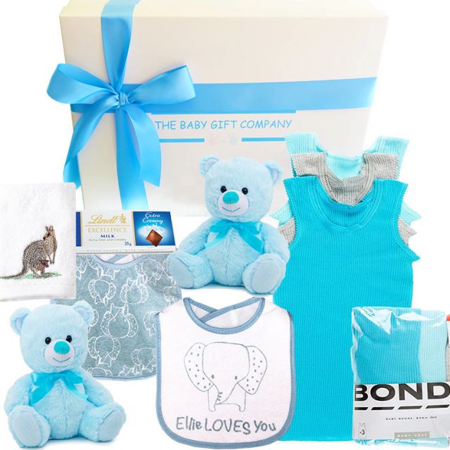 Twin Delight Baby Boys Gift Box - thoughtful and practical gift that’s twice as adorable