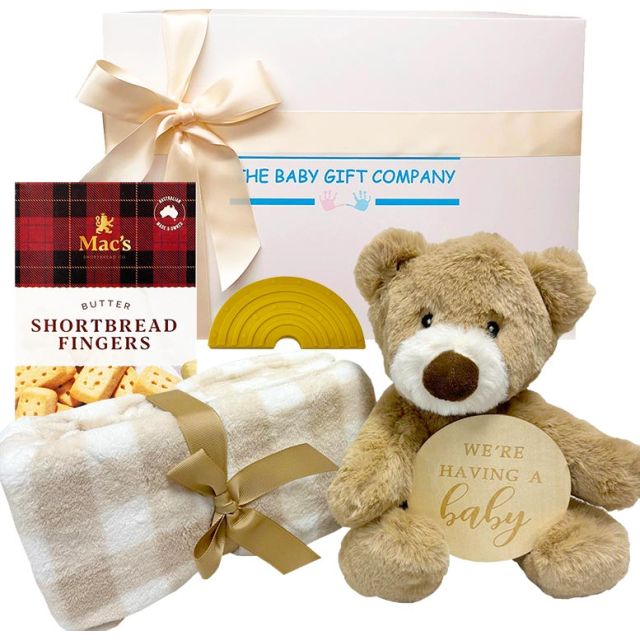 Pitter Patter Baby Gift Box – Beautifully presented with keepsakes and treats